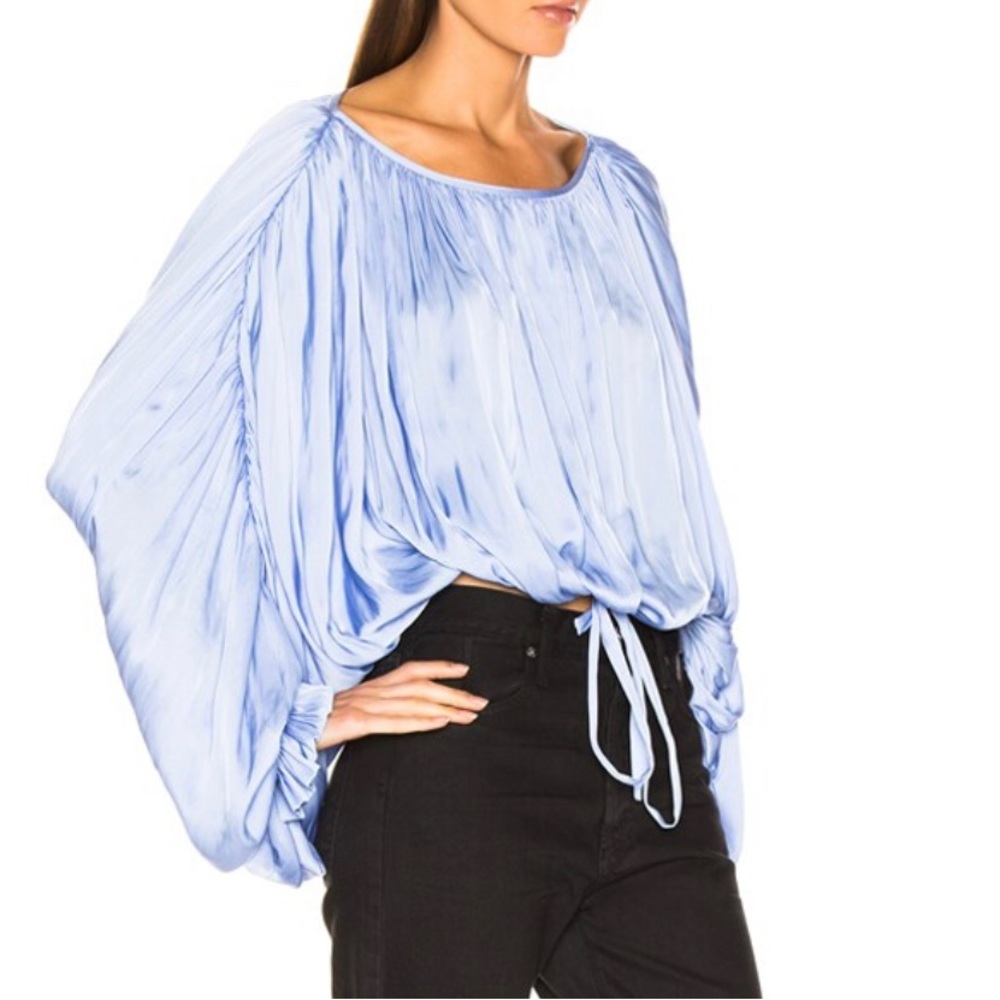 SMYTHE Butterfly blouse NWT!